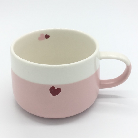 Starbucks 2013 Valentine White Pink Hearts Coffee Mug 355ml - Picture 3 of 6